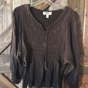 Brown top